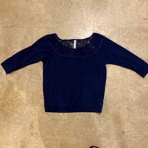 Aeropostale too size XL navy blue